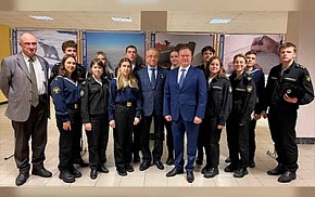 Анатолий Сагалевич встретился с курсантами Академии водного транспорта 